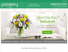 Tablet Screenshot of manhattansflorist.com